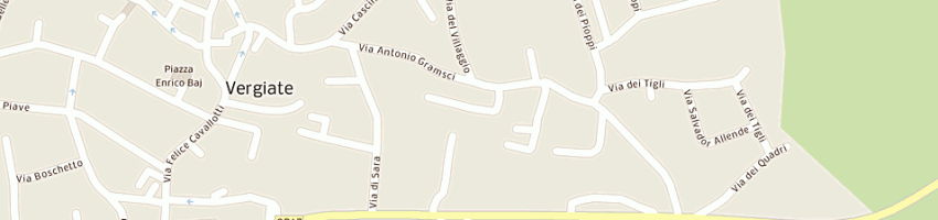 Mappa della impresa societa' edile flli martines di martines filippo e rosario snc a VERGIATE