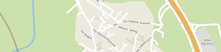 Mappa della impresa casu eraldo a URAS