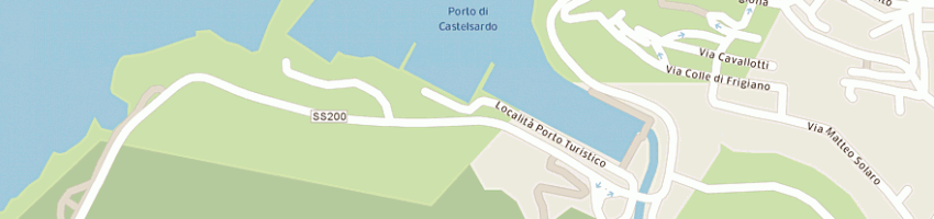 Mappa della impresa skipper's srl a CASTELSARDO