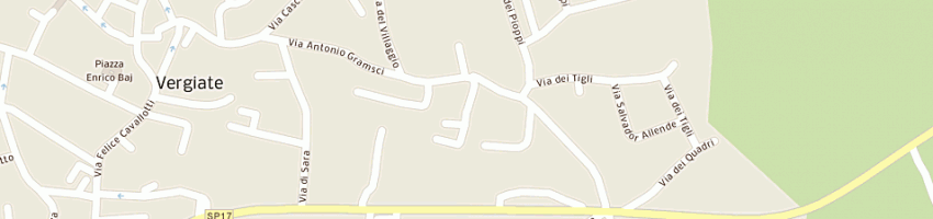 Mappa della impresa oto tecnica snc di pasut daniele e c a VERGIATE