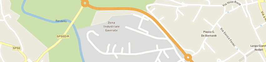Mappa della impresa lastek spa a GAVIRATE