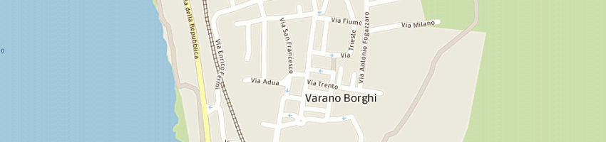 Mappa della impresa farmacia ponti dottcaielli g a VARANO BORGHI
