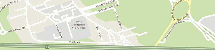Mappa della impresa ristorante villa gianna sas a GALLIATE