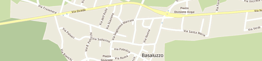 Mappa della impresa seritarghe snc di massimo demicheli e c a BASALUZZO