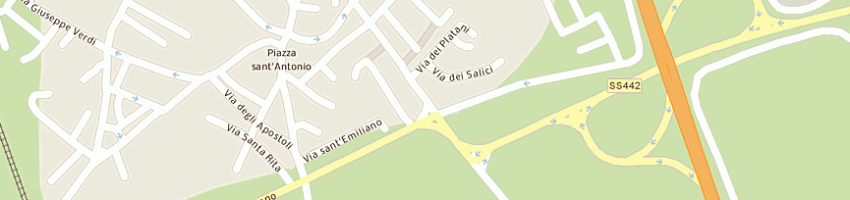 Mappa della impresa l'oasi di cardia gianfranco e c snc a URAS