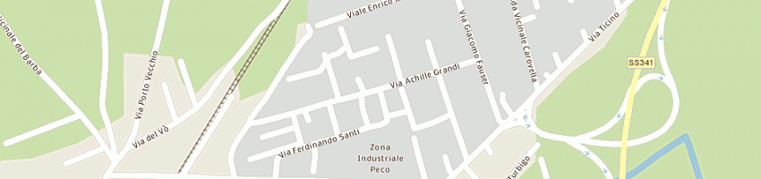 Mappa della impresa galliate fashion srl a GALLIATE
