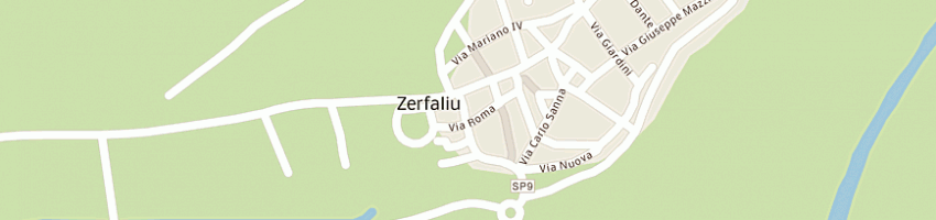 Mappa della impresa erdas giovanni a ZERFALIU