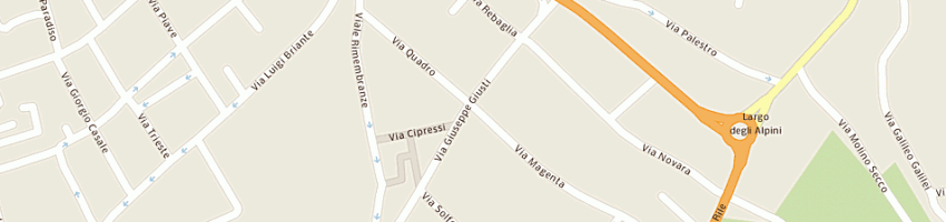 Mappa della impresa commissione tributaria a VARESE