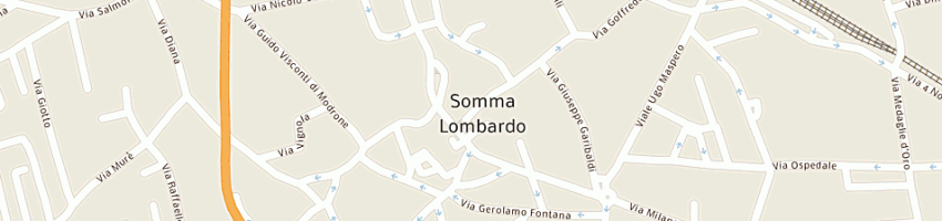Mappa della impresa bar la cafetera di rizzo teresa a SOMMA LOMBARDO