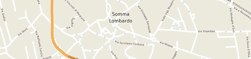 Mappa della impresa ecoh media srl a SOMMA LOMBARDO