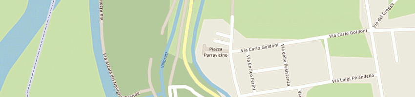 Mappa della impresa poste italiane spa a LONATE POZZOLO