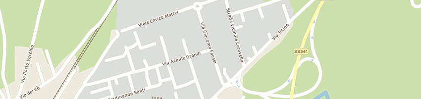 Mappa della impresa inauto snc a GALLIATE