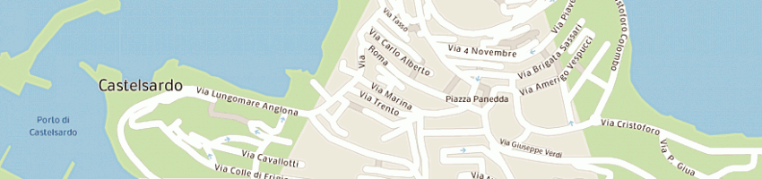 Mappa della impresa de montis francesco a CASTELSARDO
