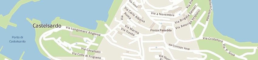 Mappa della impresa fotoreporter dei flli pavarani sdf a SASSARI