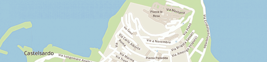Mappa della impresa garruccio gianfranco a CASTELSARDO