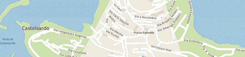 Mappa della impresa sport e co di santoni peppina a CASTELSARDO