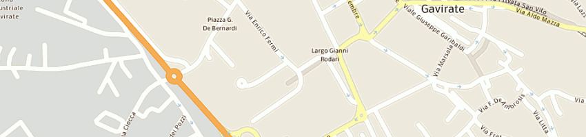 Mappa della impresa benini rene' a GAVIRATE