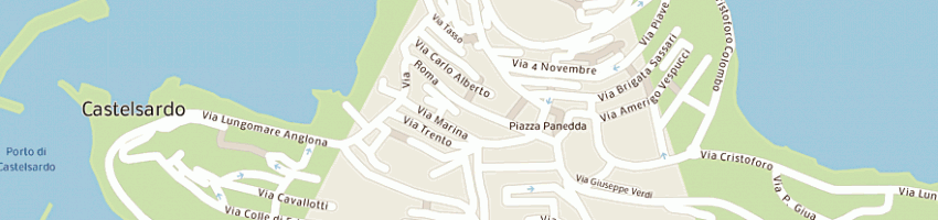 Mappa della impresa bla costruzioni a CASTELSARDO