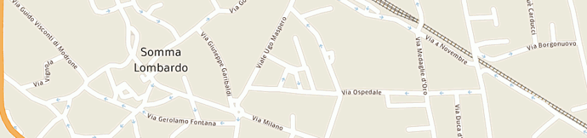 Mappa della impresa lanaro mobili di lanaro giacinto e c snc a SOMMA LOMBARDO