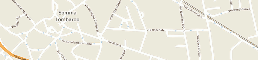Mappa della impresa x s cafe a SOMMA LOMBARDO