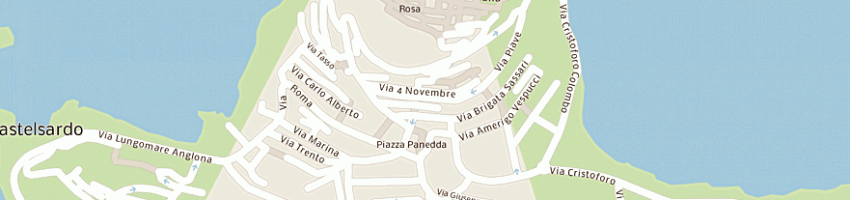 Mappa della impresa sini flavio a CASTELSARDO