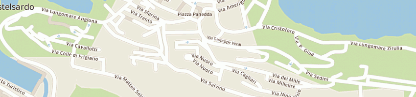 Mappa della impresa latte giovanni a CASTELSARDO