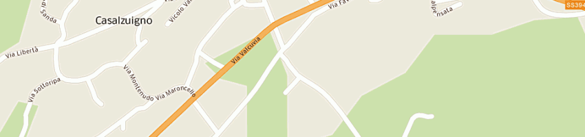 Mappa della impresa ecodepura srl a CASALZUIGNO
