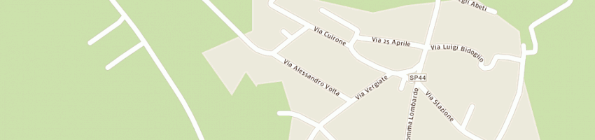 Mappa della impresa scuola elementare di cimbro a VERGIATE