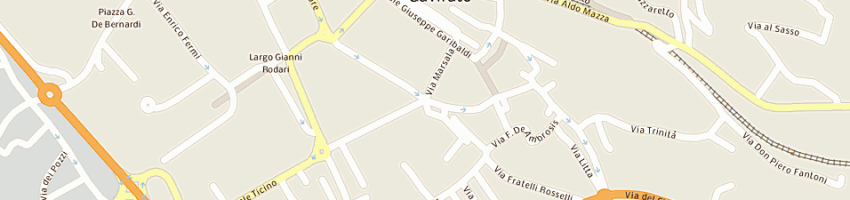 Mappa della impresa enercom srl a GAVIRATE