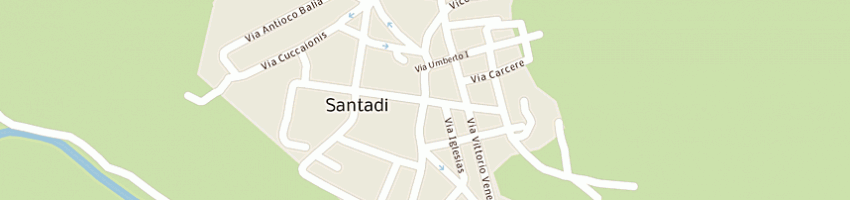 Mappa della impresa d e c di diana e chirigu sas a SANTADI