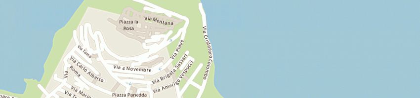 Mappa della impresa azienda sanitaria locale n1 a CASTELSARDO