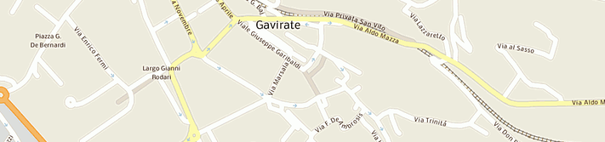 Mappa della impresa estetica valeria di papa valeria a GAVIRATE