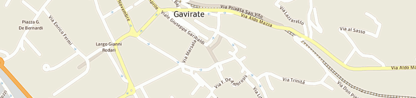 Mappa della impresa csfcampo dei fiori srl a GAVIRATE