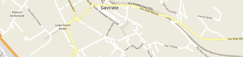 Mappa della impresa studio alga di davide matteo gavioli e c sas a GAVIRATE