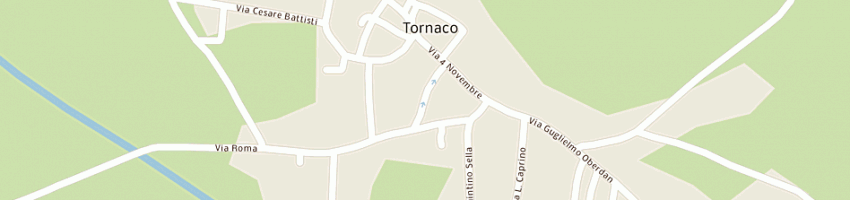 Mappa della impresa poste italiane a TORNACO