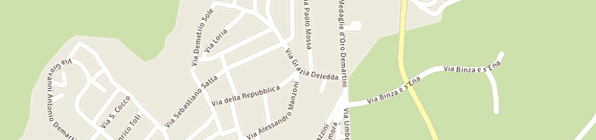 Mappa della impresa scuola media g demartini a THIESI