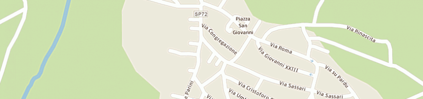 Mappa della impresa la camelia di zurru marina a PABILLONIS