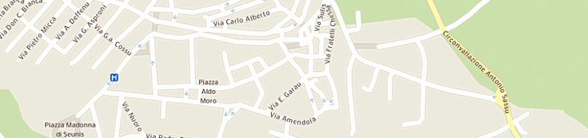 Mappa della impresa mela parrucchieri di pinna cristiana a SASSARI