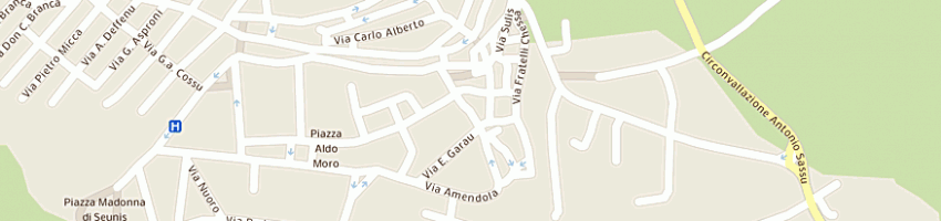 Mappa della impresa pinna nossai giuseppe a SASSARI