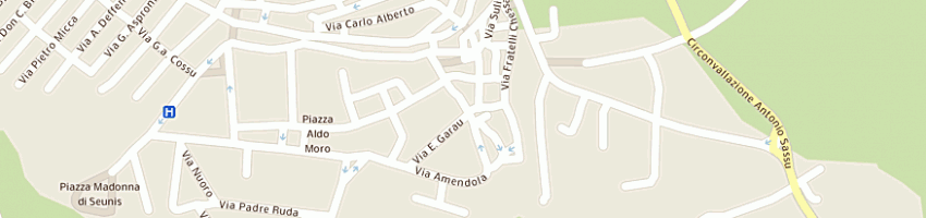 Mappa della impresa pirozzi farina furio a SASSARI