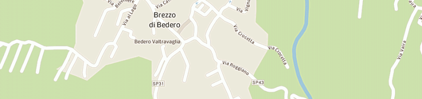 Mappa della impresa l'angolo della parrucchiera di bettoni tiziana a BREZZO DI BEDERO