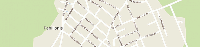 Mappa della impresa comune a PABILLONIS