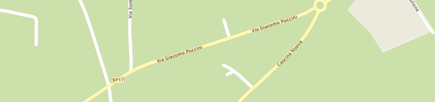 Mappa della impresa ristorante ghino di tacco snc a VERGIATE