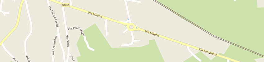 Mappa della impresa cabrini carlo a SOMMA LOMBARDO
