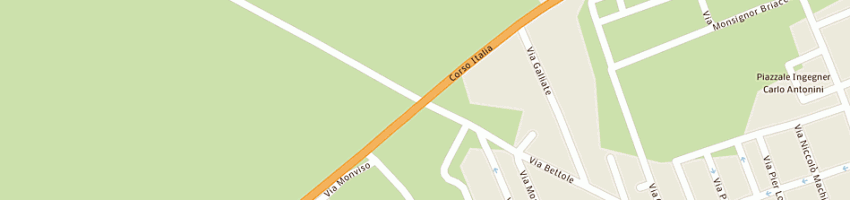 Mappa della impresa studio casa ceramiche sas di venetucci maria carmela e c a TRECATE