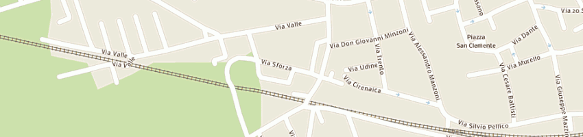 Mappa della impresa airoldi luciano e mario snc a TRECATE