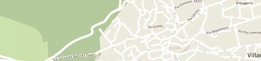 Mappa della impresa sies (spa) a VILLACIDRO