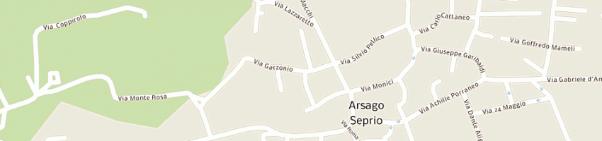 Mappa della impresa montagnoli evio srl a ARSAGO SEPRIO