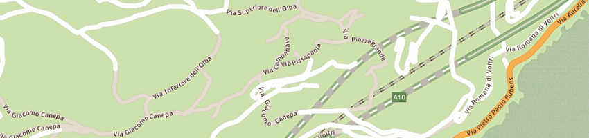 Mappa della impresa scuole pubbliche comunali materne a GENOVA