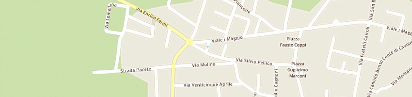 Mappa della impresa cartolibreria niba di nicita barbara a PAVIA